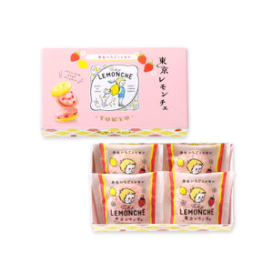 東京レモンチェ〜春色いちごとレモン〜（4個入）
